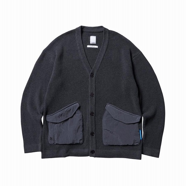 百貨店大売り出し人並み外れた通貨価値!!SALE!! Liberaiders(リベレイダース) MILITARY KNIT CARDIGAN (GRAY) ミリタリーニットカーディガン (薄墨色) 784022403 BEA