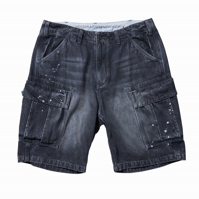 百貨店大売り出し人並み外れた通貨価値!!SALE!! Liberaiders(リベレイダース) DENIM 6POCKET SHORTS (BLACK) 6隠し デニムショートパンツ (黒いこと) 718032501 BEA