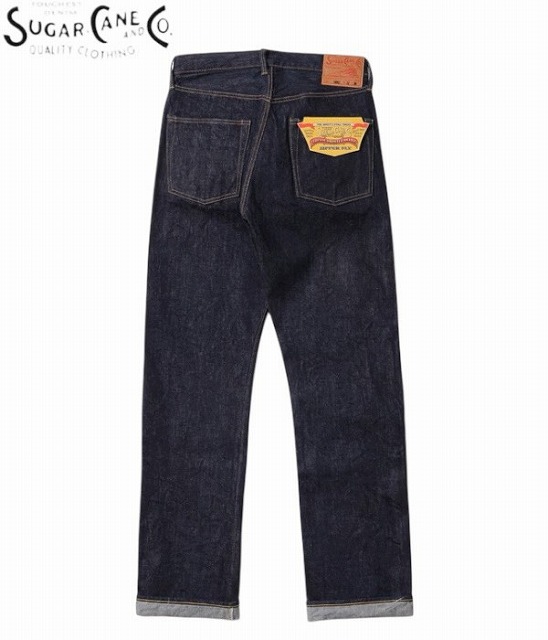 SUGAR CANE [シュガーケーン] 14oz. DENIM 1955Z MODEL (ZIPPER FLY) 14オンス デニムパンツ 1955Zモデル(ジッパーフライ) レギュラーストレート SC42955 BFS