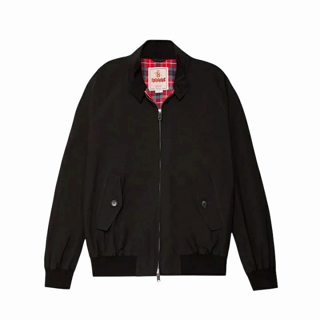 BARACUTA (バラクータ) Harrington Jacket G9 G-9 ハリントンジャケット ブルゾン (ブラック,ダークネイビー) BRCPS0001 BES｜MandA