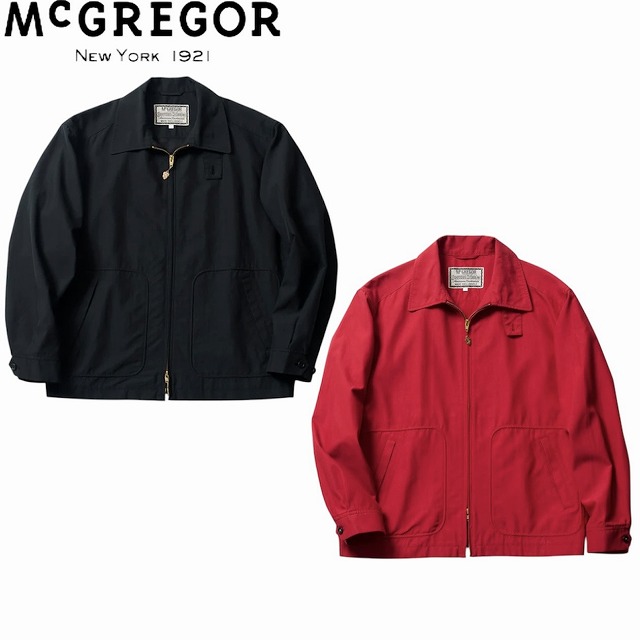 McGREGOR(マクレガー) Scottish Drizzler (BLACK,D.RED) スコティッシュドリズラージャケット (ブラック,D.レッド) 日本上陸60周年記念 ジャパンメイドモデル 119115002 BFS|MandA