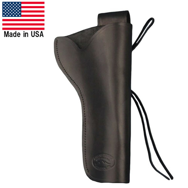 【楽天市場】バーソニー レザー ガン ホルスター スーパーブラックホーク/スーパーレッドホーク 6インチ用 右利き用 ブラック Made in