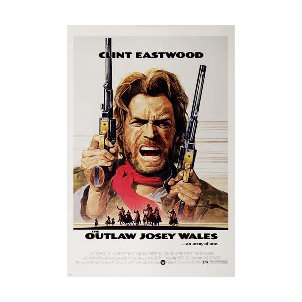 ポスター クリント イーストウッド アウトロー The Outlaw Josey Wales 縦91cm 横61cmポスター 室内 インテリア 雑貨 映画 西部劇 銃 Kanal9tv Com