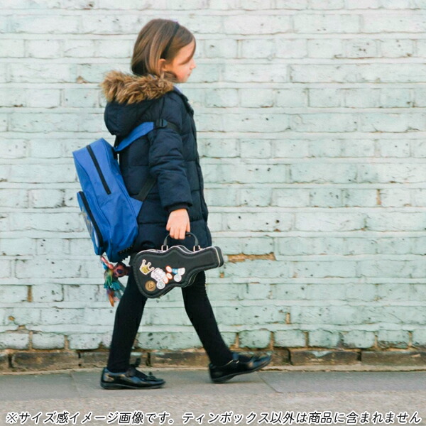 ステッカー4枚付き プレゼント ロックンロールスターのようにサンドイッチを持ち歩こう ティンボックス おもちゃ収納 Mancave 収納用品 ティントランク インポートブラック 男の子 プレゼント ギターケース Tin マンケイブ ギフト ブリキボックス 黒 ロックスター