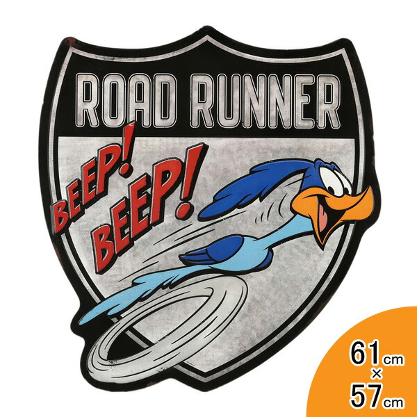 最新情報 ロードランナー Road Runner Beep Beep エンボス メタルサイン オフィシャルライセンス品 61cm 57cm ワーナー ルーニー テューンズ インテリア 雑貨 ガレージ 壁掛け 人気 ブリキ看板 店舗ディスプレイw 爆安プライス Www Gonzaga Mg Gov Br