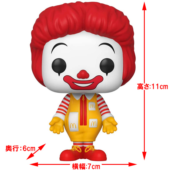 楽天市場 ファンコ ドナルド マクドナルド フィギュア Funko マクドナルド マック ピエロ クラウン キャラクター トイ おもちゃ ポップ 箱付き 小物 雑貨 Mancave マンケイブ