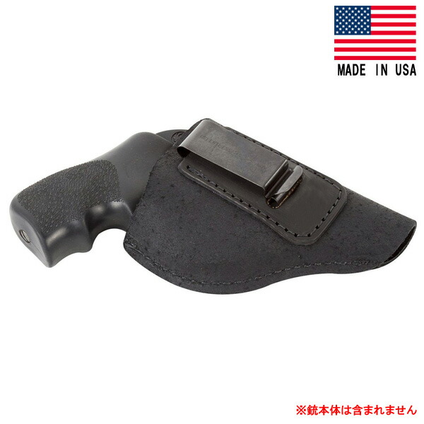 RELENTLESS TACTICAL リレントレス タクティカル Jフレーム用 スエードホルスター ブラック 右利き用 ■ 実物 サバゲー ミリタリー 銃 ガン ケース アメリカ製