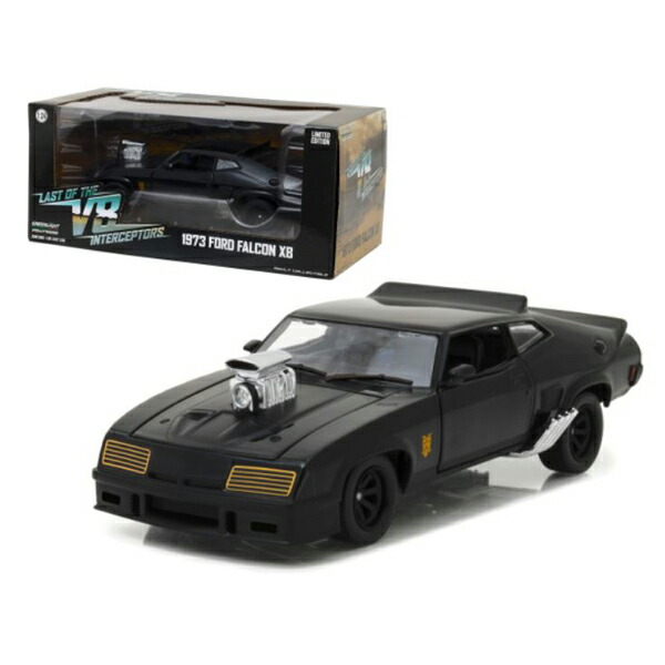 限定品 グリーンライト 1/24 マッドマックス インターセプター ミニカー 1/24スケールの登場 映画の汚れ迫力シーンのままで登場 1/24