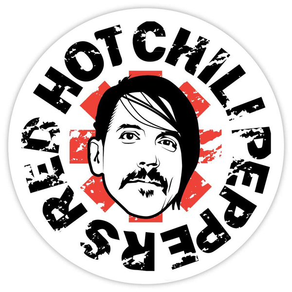 楽天市場 ステッカー シール Red Hot Chili Peppers レッド ホット チリ ペッパーズ アンソニー フェイス デカール 直径約10cm レッチリ Rhcp ロック The Chili Peppers バンド 雑貨 サイン カーステッカー Mancave マンケイブ