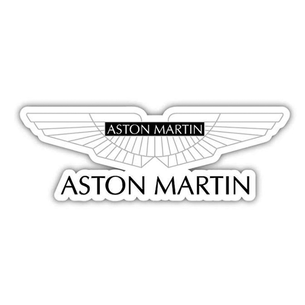 楽天市場 アストンマーチン ステッカー ウイング ロゴ デカール 5cm 15cm Aston Martin シール 雑貨 サイン ブラック ホワイト 車 カーブランド Mancave マンケイブ
