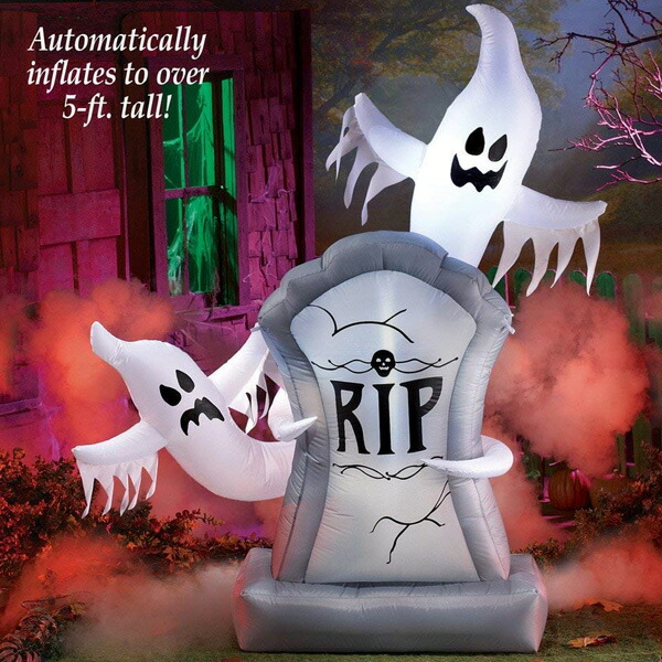 安心の定価販売 ゴースト お墓 エアブロー 約1 6m ハロウィン ハロウィーン ディスプレイ オバケ 玄関 キャラクター エアーバルーン 正規品 Ihmc21 Com