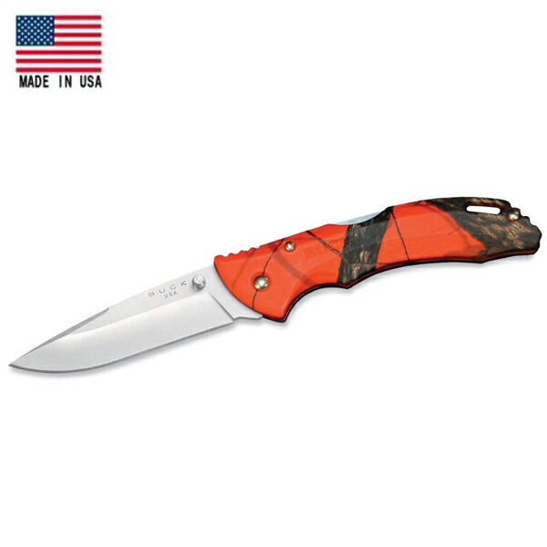 【楽天市場】【バック ナイブズ】【折りたたみ ナイフ】バンタム ナイフ モッシーオーク ブレイズ オレンジ【Buck Knives アウトドア