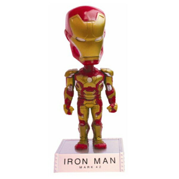 【ファンコ】【ボビングヘッド】アイアンマン3 台座付き【IRON MAN Funko MARVEL マーベル インテリア ディスプレイ 飾り 置物 フィギュア】画像