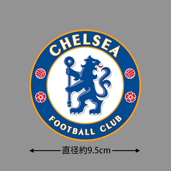 楽天市場 ステッカー シール Chelsea チェルシーfc クラブロゴ デカール 直径約9 5cm スポーツ プロサッカー イングランド アメリカ 雑貨 車 窓 サイン Mancave マンケイブ