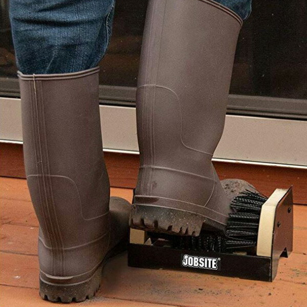 楽天市場 Jobsite ブーツスクラバー 泥落とし シューズクリーナー シューズ ブラシ メンテナンス 手入れ Mancave マンケイブ