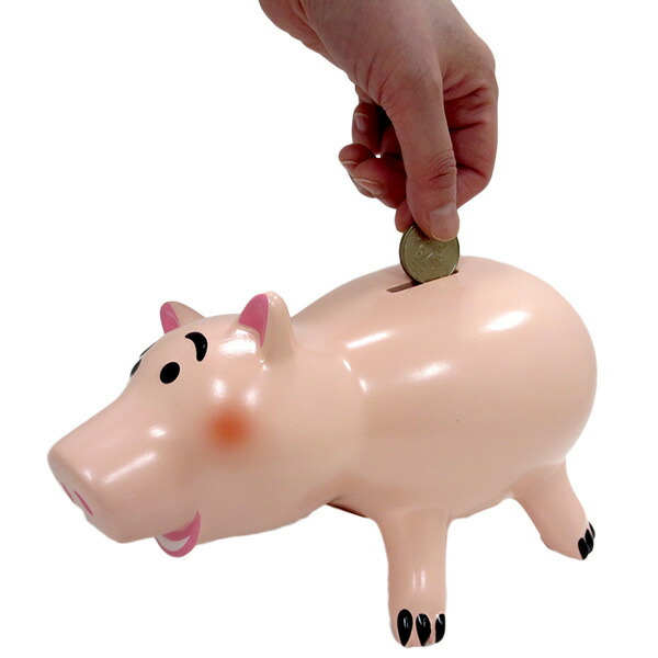 楽天市場】スワロフスキー トイ ストーリー ハム ブタの貯金箱 置物