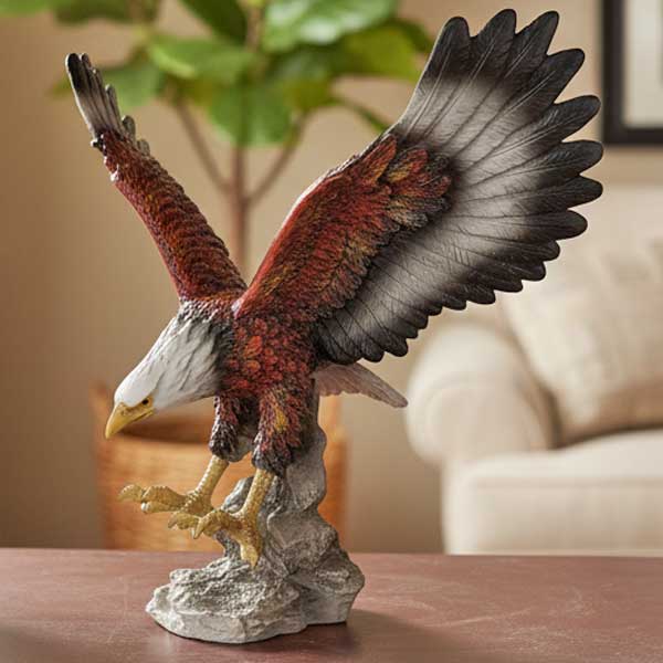 ☆アメリカ軍の勲章/徽章＊アメリカンイーグル/鷲の置き物（実物