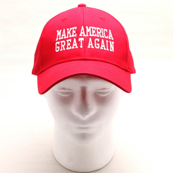 楽天市場 人気再入荷 帽子 ドナルド トランプ キャップ 赤 Make America Great Again アメリカ 大統領 コスプレ グッズ Mancave マンケイブ