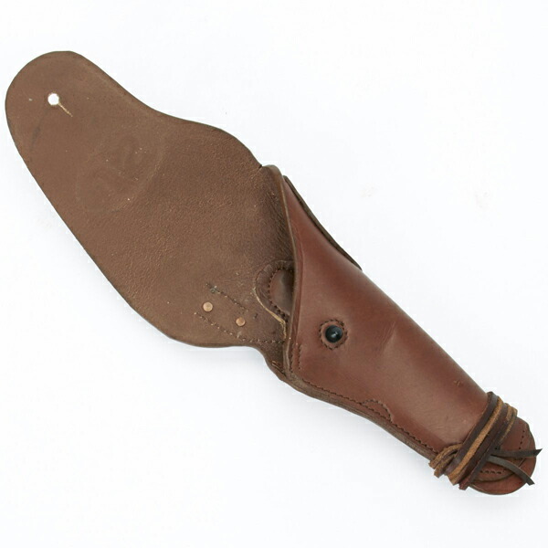 【送料無料】第二次世界大戦(WW2)アメリカ軍(米軍)M1911A1(ガバメント)用ブラウンレザーヒップホルスター本革(レプリカ)【ミリタリーサバゲーコレクター】