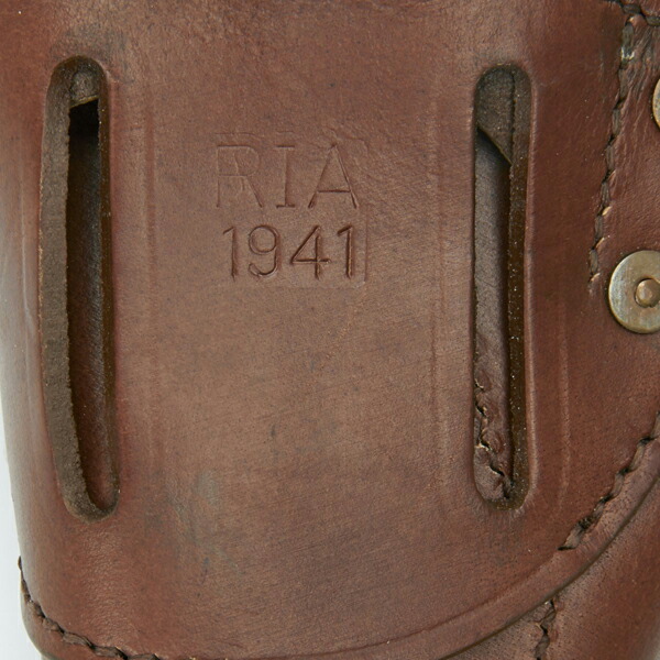 【送料無料】第二次世界大戦(WW2)アメリカ軍(米軍)M1911A1(ガバメント)用ブラウンレザーヒップホルスター本革(レプリカ)【ミリタリーサバゲーコレクター】