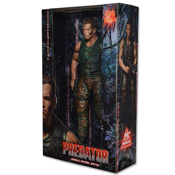 楽天市場 ネカ 1 4 アクションフィギュア プレデター アラン ダッチ シェイファー少佐 Neca Predator トイ おもちゃ アーノルド シュワルツェネッガー Mancave マンケイブ