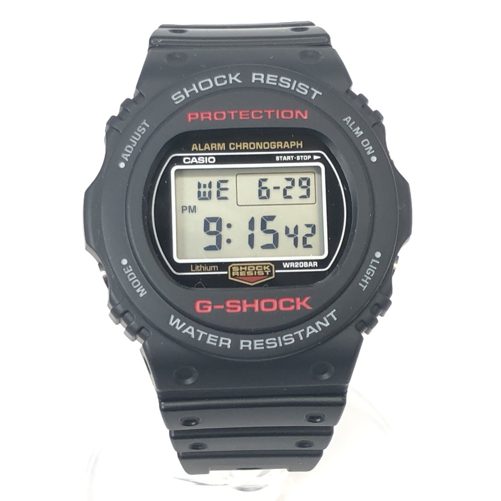 日本最大の メンズ腕時計 カシオ Dw 5750e G Shock 中古 未使用品 メンズ レディース 付属品有り Casio ジーショック 万代net店 海外モデル デジタル 黒 ブラック 時計 レディース メンズ 腕時計 Www Mekatronik Org Tr