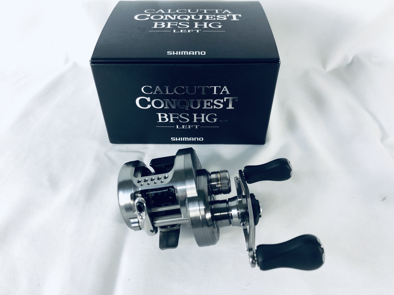 楽天市場 中古 美品 Shimano Calcutta Conquestシマノ 17カルカッタコンクエスト Bfs Hg Left 左ハンドル ベイトリール 釣り具 リール 万代net店 万代net店