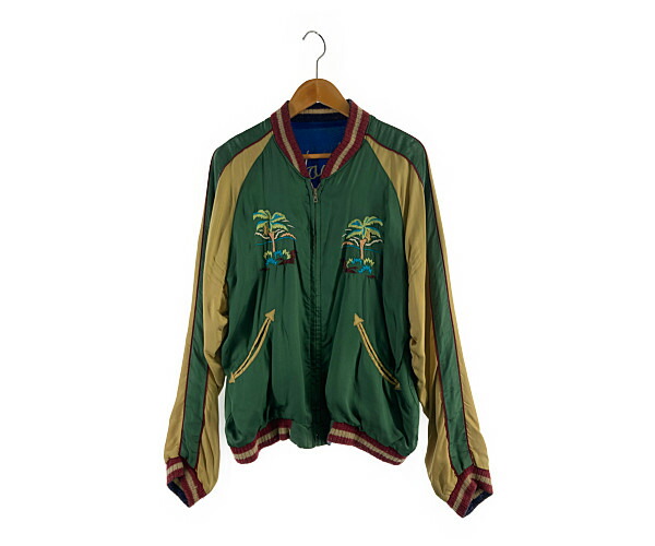 お1人様1点限り 中古 メンズ 東洋エンタープライズ 港商 スカジャン ブルゾン ジャケット リバーシブル アウター メンズ 品番 Tt112 サイズ表記 大 カラー Multicolor マルチカラー 万代net店 万代net店 国内最安値 Erieshoresag Org