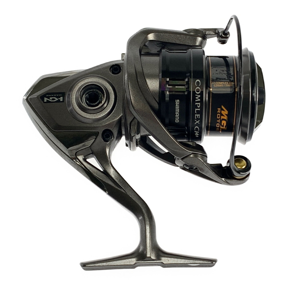 楽天市場 中古 釣具 付属品あり Shimano シマノ 17 Complex コンプレックス C14 リール スピニングリール 品番 2500sf6 カラー Gray グレー 釣り 釣り具 万代net店 万代net店