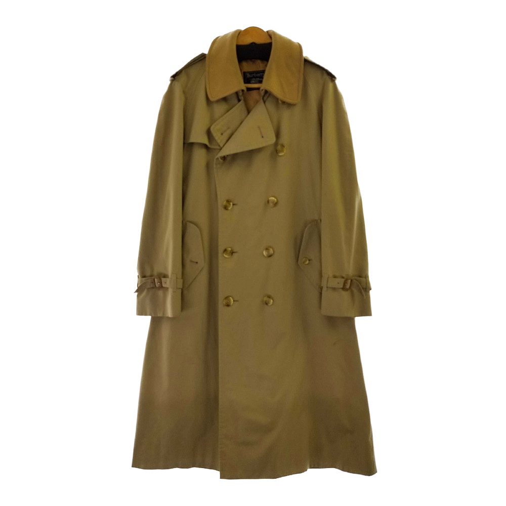 売り切り御免 コート ジャケット ダブルトレンチコート ライナー付き バーバリー 中古 Burberry S アウター 万代net店 インポート カラー グレー サイズ 46 メンズ Dgb Gov Bf
