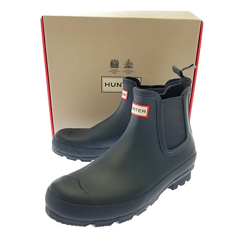 楽天市場 中古 メンズ Hunter Original Chelsea Mfs9075rma ハンター オリジナル チェルシーブーツ レインブーツ シューズ 靴 サイズ Uk8 カラー Navy 万代net店 万代net店