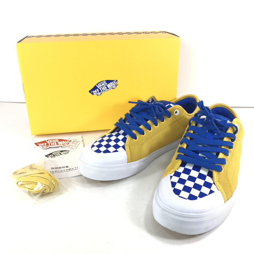 yellow & blue vans