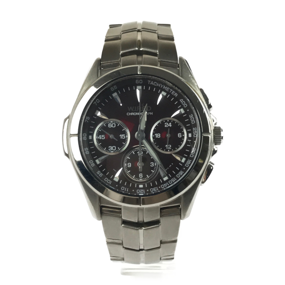 激安大特価 セイコー 7t11 0ar0 Chronograph Wired 中古 メンズ Seiko ワイアード 万代net店 カラー Silver 最大約17 5cm 腕回り 約38mm サイズ ケース径 クォーツ 腕時計 クロノグラフ 192 1025 Kk 01 Quintalafrancisca Com