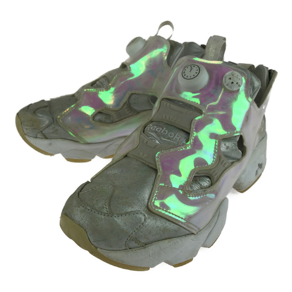 楽天市場 中古 レディース Reebok Disney Instapump Fury Cinderella V651 リーボック ディズニー コラボ インスタポンプフューリー シンデレラ スニーカー サイズ 24 5cm Us 7 1 2 カラー Silver 万代net店 万代net店