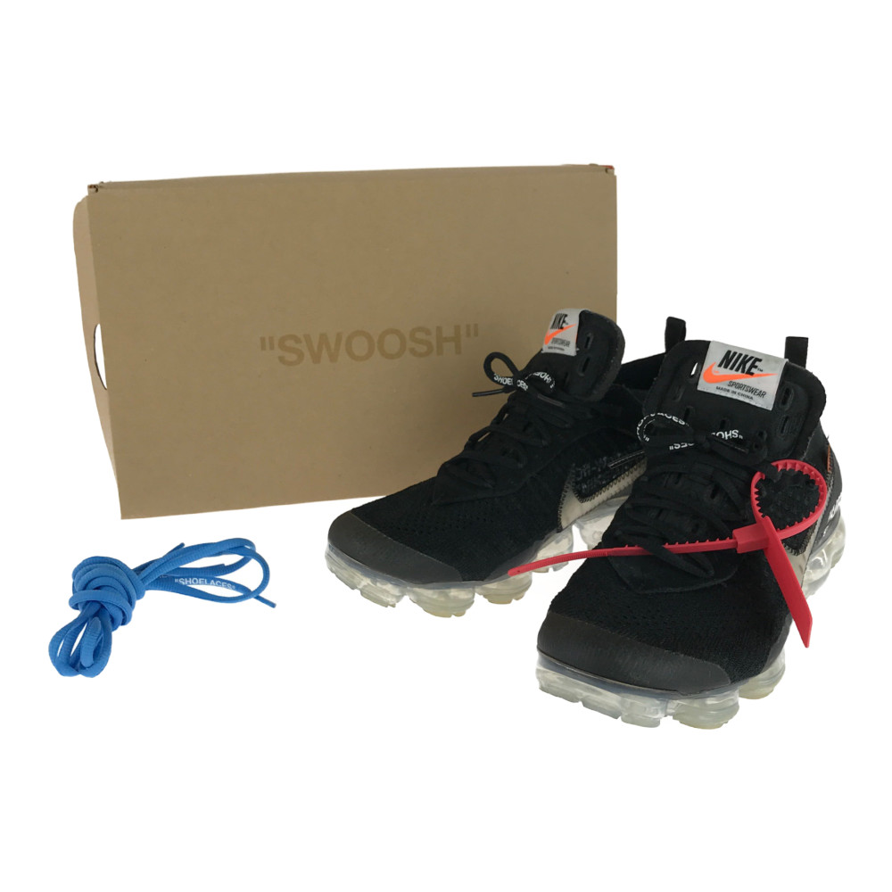 21 新作 エア コラボ 別注 アブロー ヴァージル オフホワイト ナイキ 31 002 Fk Vapormax Air 10 Nike The Abloh Virgil Off White 中古 メンズ Nike ヴェイパーマックス 万代net店 Orange カラー Black Clear Total 8 Us サイズ 26 5cm スニーカー