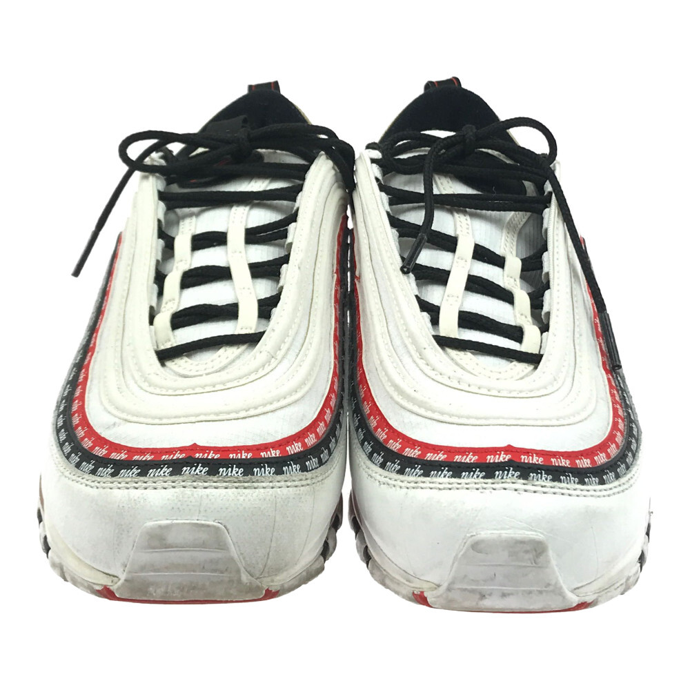 中古 メンズ Nike Air Max 97 Ck9397 100 ナイキ エアーマックス 97 エスキス ロゴタイプ スニーカー 号数 26 5cm 襟 White 未来永劫net販売店 Damienrice Com