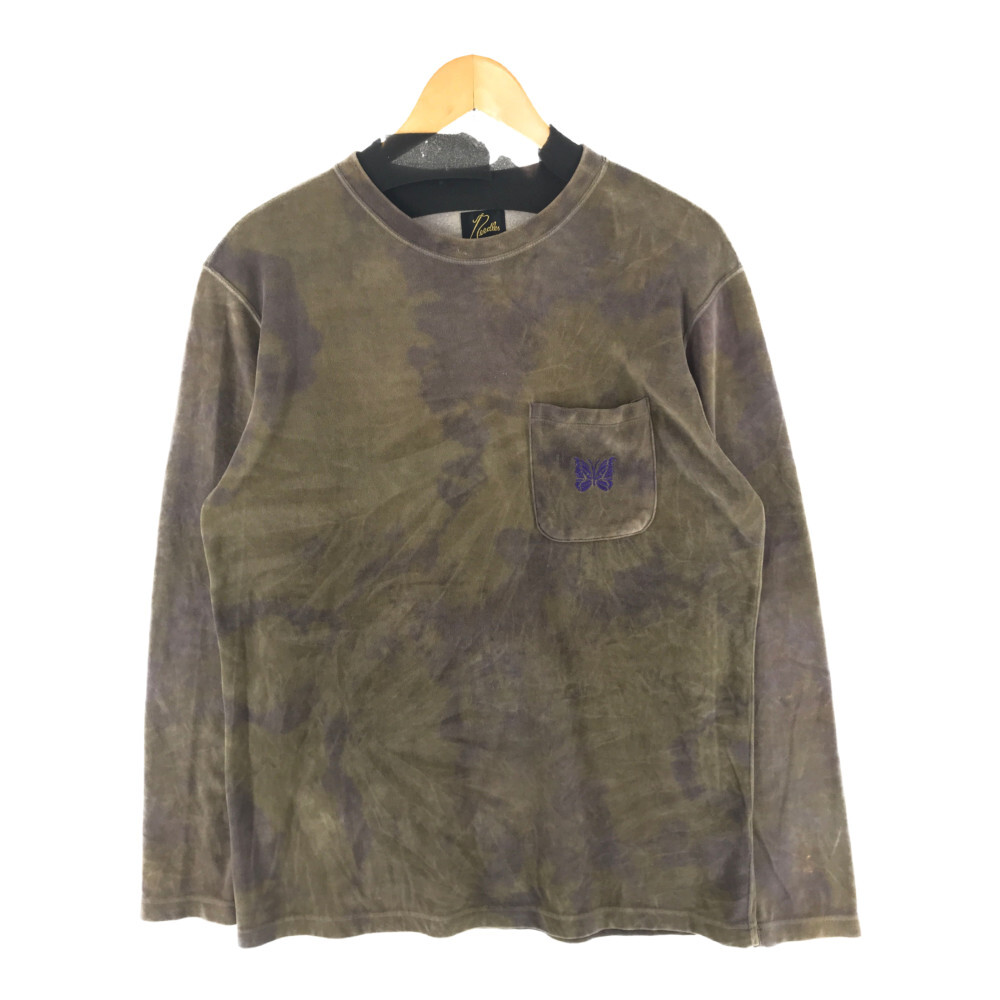 史上最も激安 中古 メンズ Needles ニードルス ロングスリーブクルーネックtee Ej7 ベロアシャツ 長袖 スウェット ベロア トップス アウター サイズ S カラー カーキ 緑 茶 万代net店 万代net店 最安値に挑戦 Erieshoresag Org