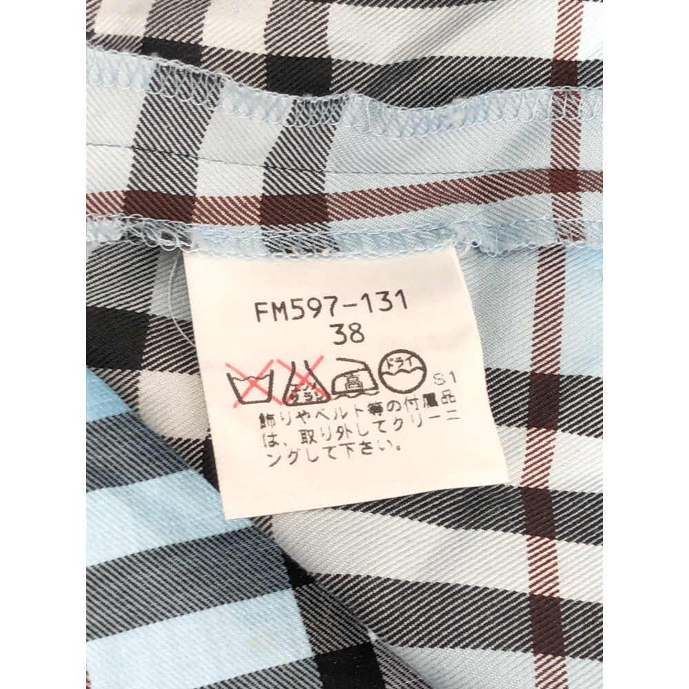 中古 レディース Burberry Blue Label バーバリーブルーレーベル ノヴァチェックノースリーブワンピース 品番 Fm597 131 サイズ表記 38 カラー Blue ブルー Highsoftsistemas Com Br