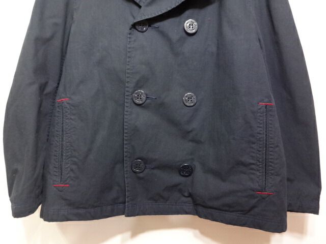楽天市場 中古 Hysteric Glamour ヒステリックグラマー Pコート コート ジャケット コットンジャケット Type Hg メンズ ブラック Size S 送料無料 万代net店 万代net店