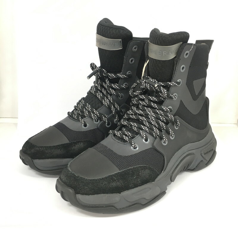 定番 ハイカット ライズスニーカー ミッド Lace Mid S Kipper ディーゼル レディース Diesel 美中古品 メンズ サイズ 25 5cm 万代net店 カラー ブラック 178 04 Nm 21 Fuz Rashiastrologer Com