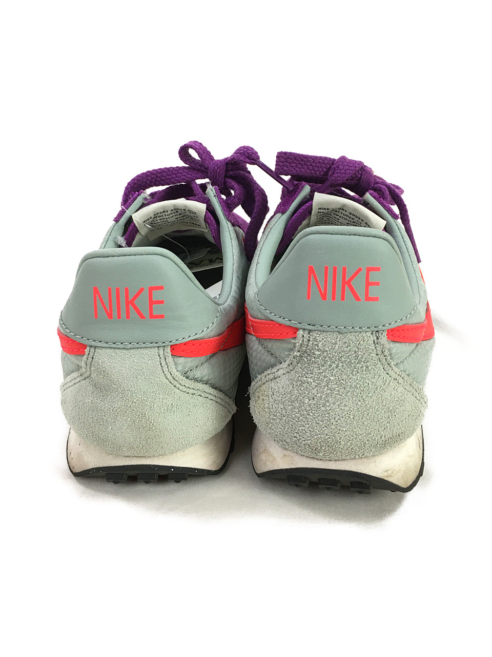 楽天市場 中古 レディース Nike ナイキ プリモントリオールレーサー スエード レザースニーカー サイズ 23cm カラー パープル グレー 型番 500 万代net店 万代net店