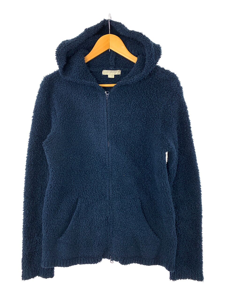 楽天市場 中古 メンズ Barefoot Dreams Ron Herman ベアフットドリームス ロンハーマン California Cozychic Zip Hoodie カリフォルニア コージーシック ジップ フーディー パイル パーカー サイズ M カラー ネイビー 万代net店 万代net店