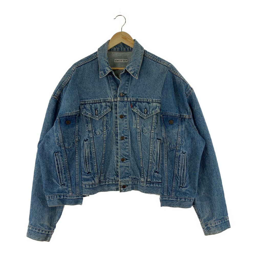 中古 メンズ Nomad By Union ノマドバイユニオン Levi S リーバイス再構築デニムジャケット リメイク ジャケット サイズ Free 色相 インディゴ 万代netストア Manitobachiropractors Ca