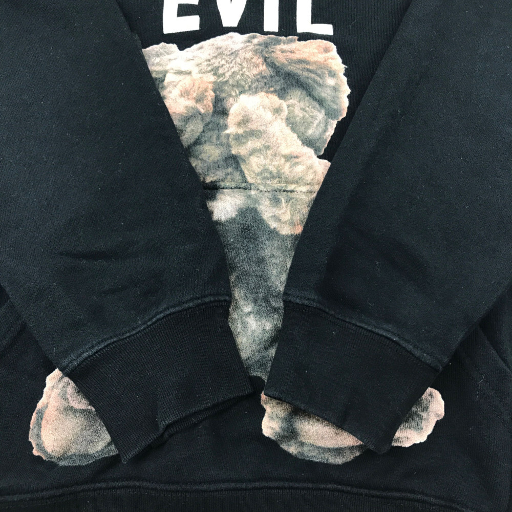 楽天市場 中古 メンズ レディース Milkboy See No Bear Hoodie ミルクボーイ シーノーベアーフーディー プルオーバーパーカー サイズ M カラー Black 万代net店 万代net店