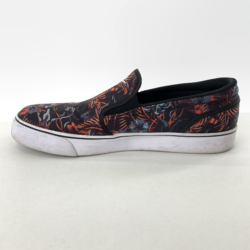 楽天市場 中古 メンズ レディース Nike ナイキ Toki Slip Txt Print トキスリッポンテキストプリント 810 Slip On スリッポン スニーカー シューズ サイズ 26cm カラー ブラック 黒 マルチカラー 万代net店 万代net店