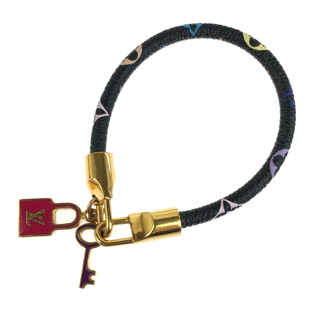 スーパーセール限定 10 Off 中古 メンズ レディース Louis Vuitton ラック イット ブレスレット M6603e ルイ ヴィトン アクセサリー サイズ 全長 約19 5cm 内周 約17cm 最高限度幅 約4mm カラー マルチカラー 万代net店 Abrooksart Com