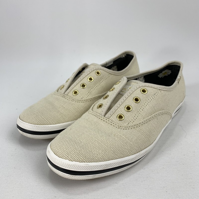 楽天市場 美中古品 レディース Keds Kate Spade ケッズ ケイトスペード スリッポン シューズ 靴 スニーカー サイズ Us6 23 5cm カラー ベージュ 万代net店 万代net店