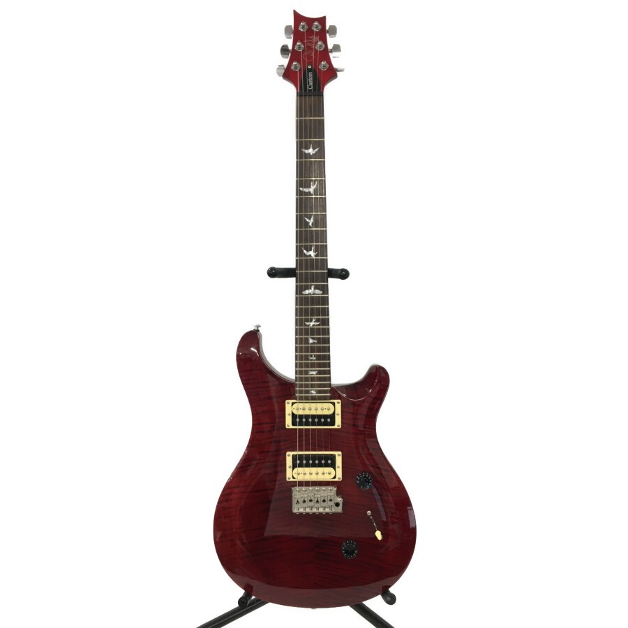 楽天市場 中古 Paul Reed Smith Prs Se Custom 24 エレキギター ポールリードスミス カラー ボルドー 赤 付属品 ソフトケース 楽器 万代net店 万代net店