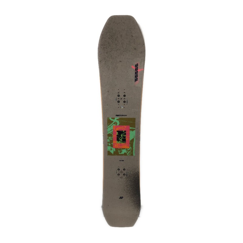 高価値】 K2 21-22 スノーボード 板 PARTY PLATTER 147cm 付属品