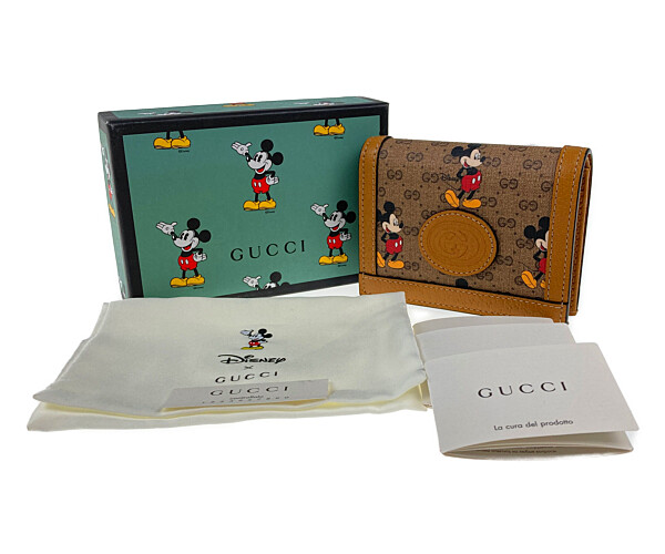 超激得SALE GUCCI × Disney GGスプリーム 602534 グッチ ディズニー